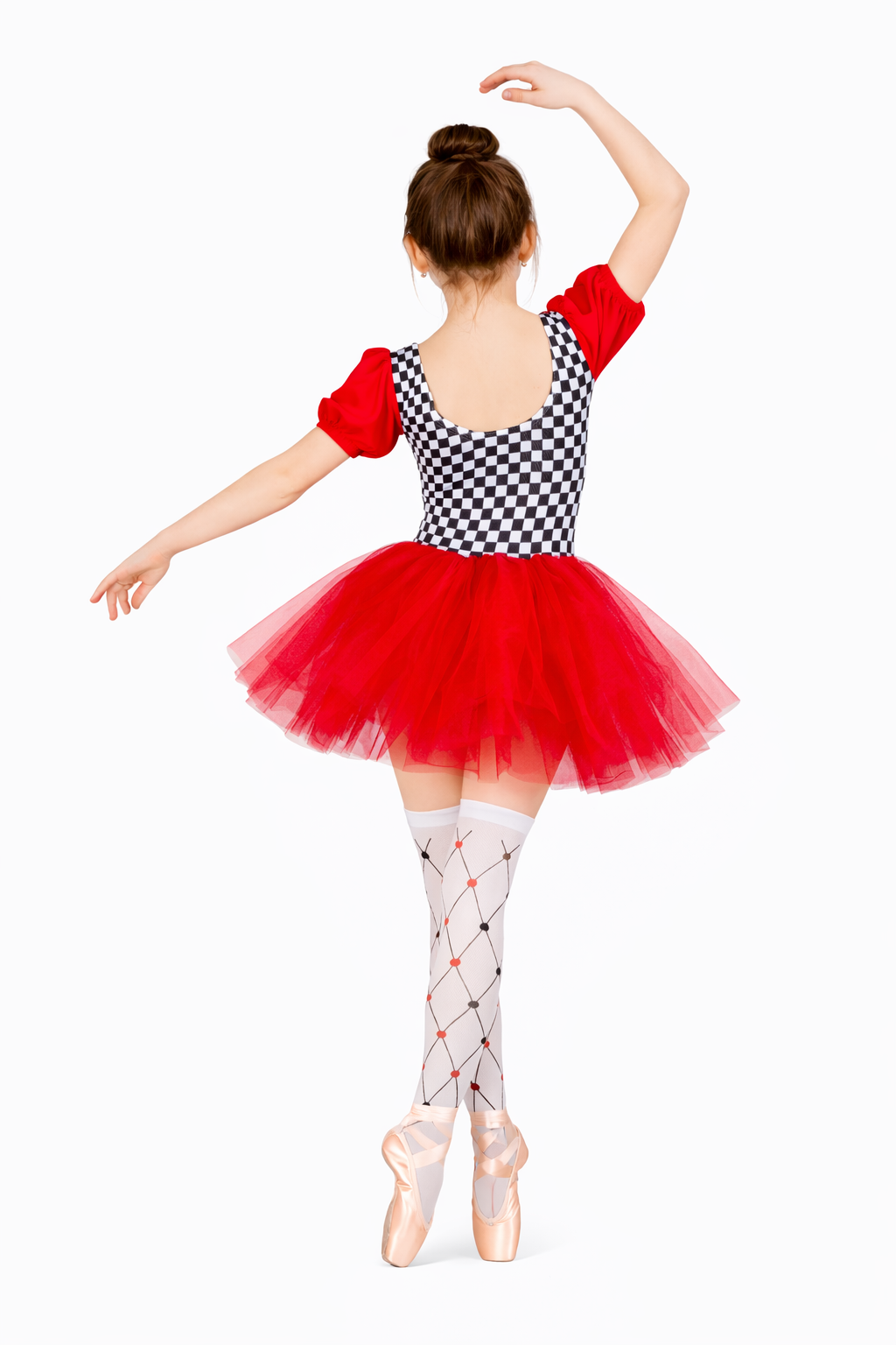 BODY CARTA DA GIOCO ROSSO BAMBINA